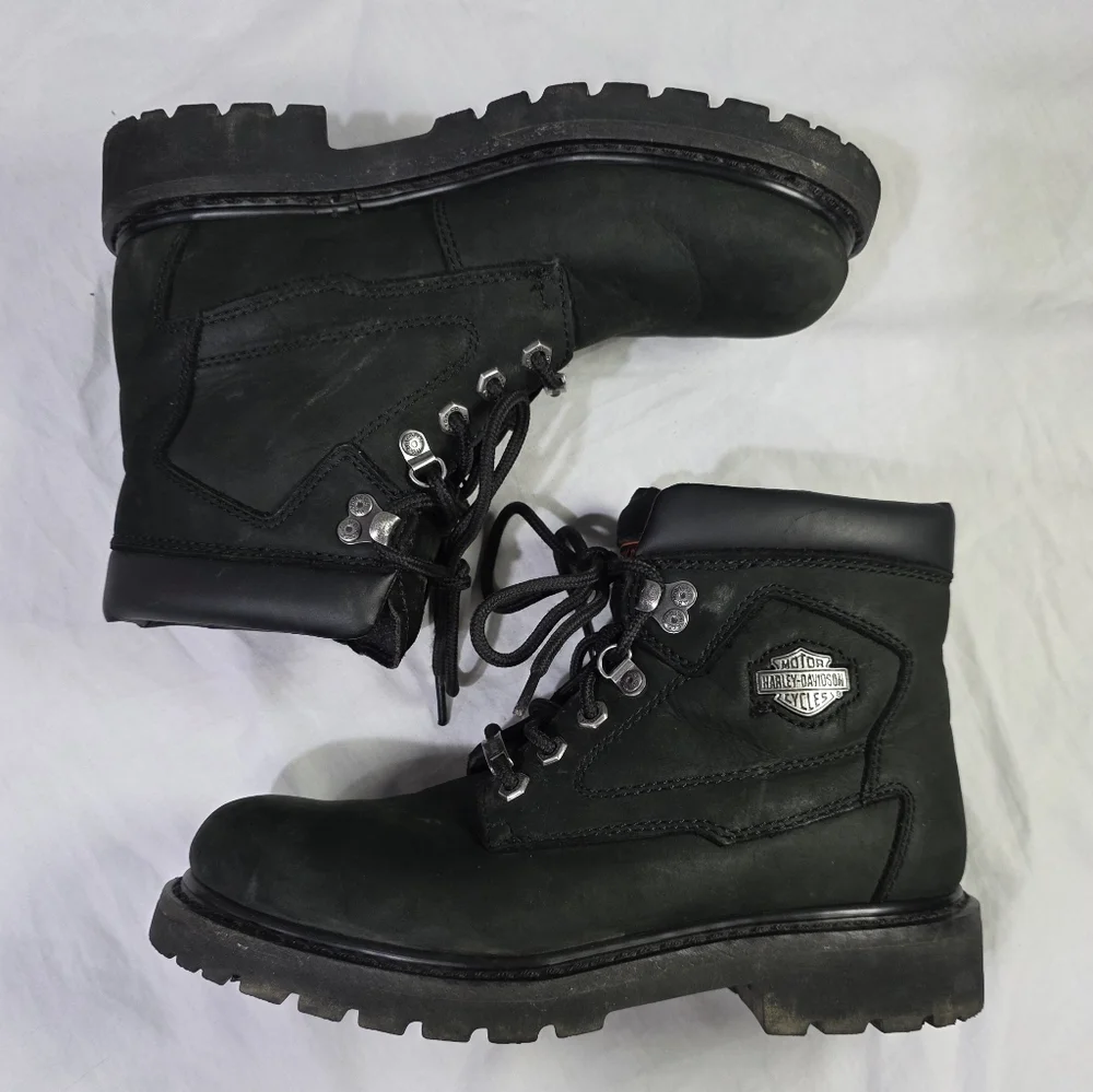 Harley-Davidson: 91005 Black Badlands Motorcycle Boot. 8M